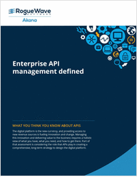 Enterprise API Management Defined