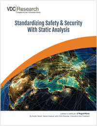 Standardizing Safety and Security with Static Analysis