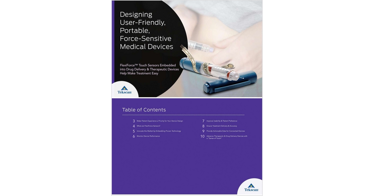 How Embedded Force Sensors Make Medical Devices that Empower Patients