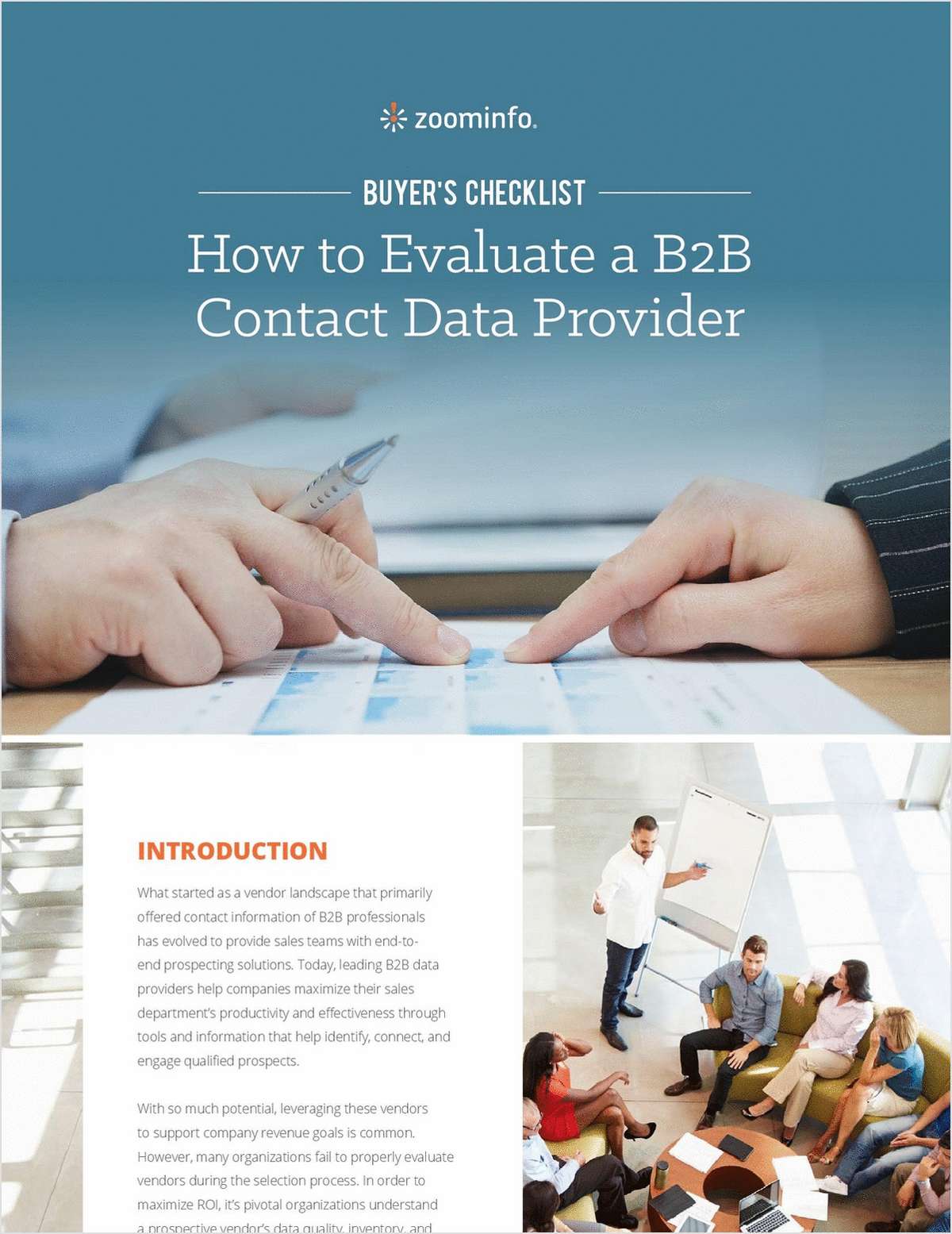 How to Evaluate a B2B Contact Data Provider