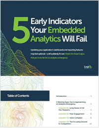 5 Early Indicators Your Embedded Analytics Will Fail