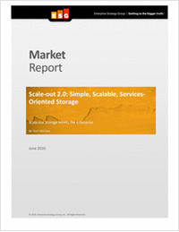 ESG Market Report: The Emergence of Scale-out Storage in the Enterprise