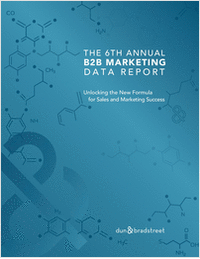 The 6th Annual B2B Marketing Data Report