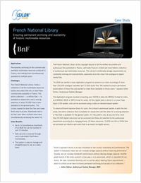 Isilon IQ Case Study: French National Library