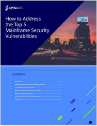 How to Address the Top 5 Mainframe Security Vulnerabilities