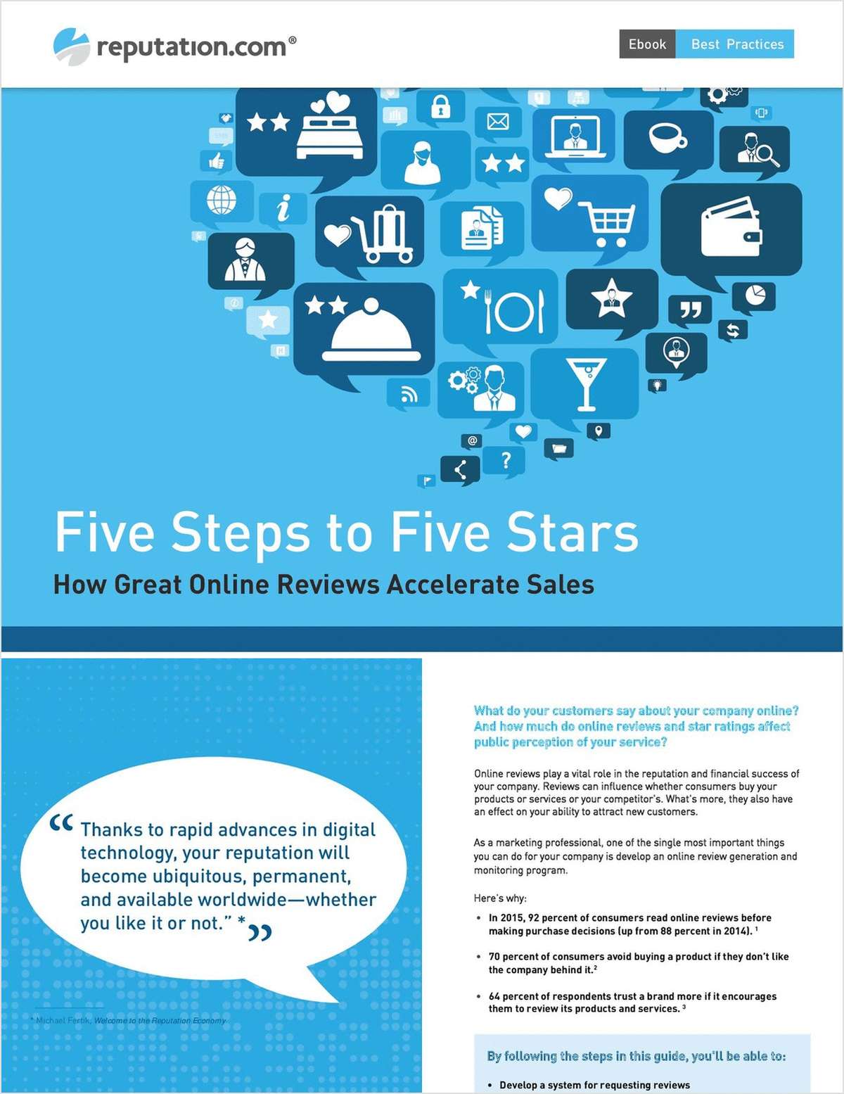 Five Steps to Five Stars: How Great Online Reviews Accelerate Sales