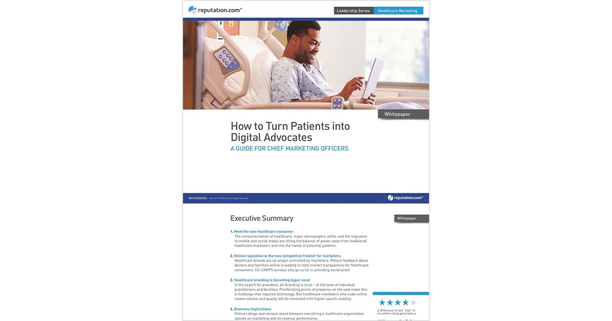 How to Turn Patients into Digital Advocates