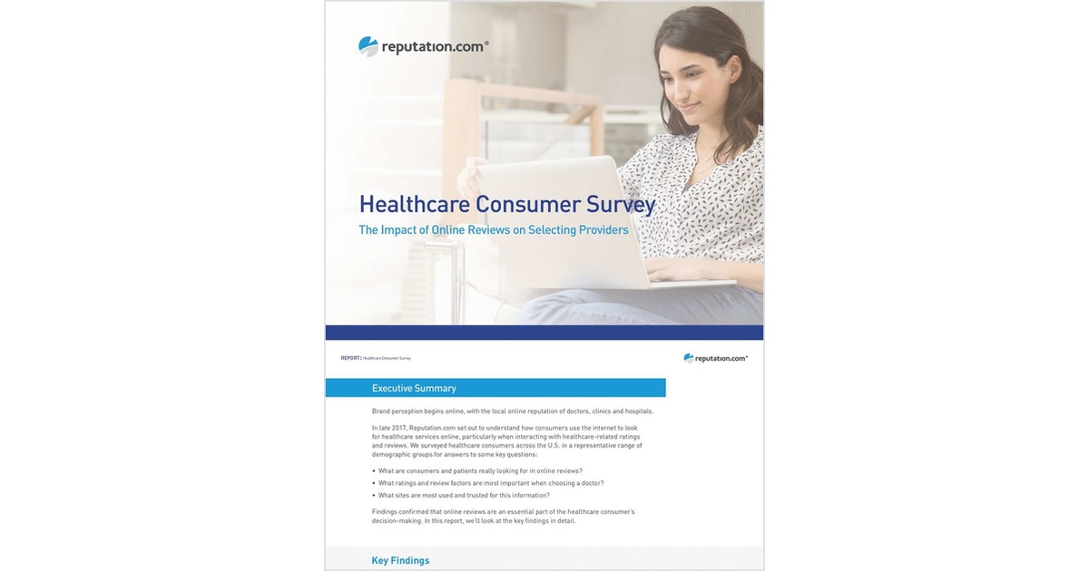 Healthcare Consumer Survey