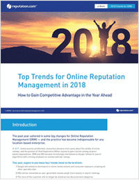 Top Trends for Online Reputation Management in the Healthcare Industry