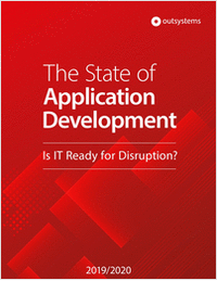 The State of Application Development Report: Is IT Ready for Disruption?