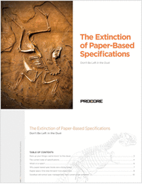 The Extinction of Paper-Based Construction Specs