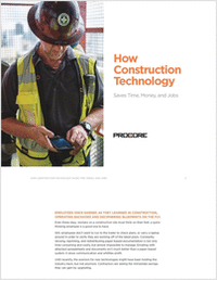 How Construction Technology is Saving Time, Money, and Jobs