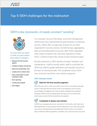 Top 5 SIEM Challenges for the MidMarket