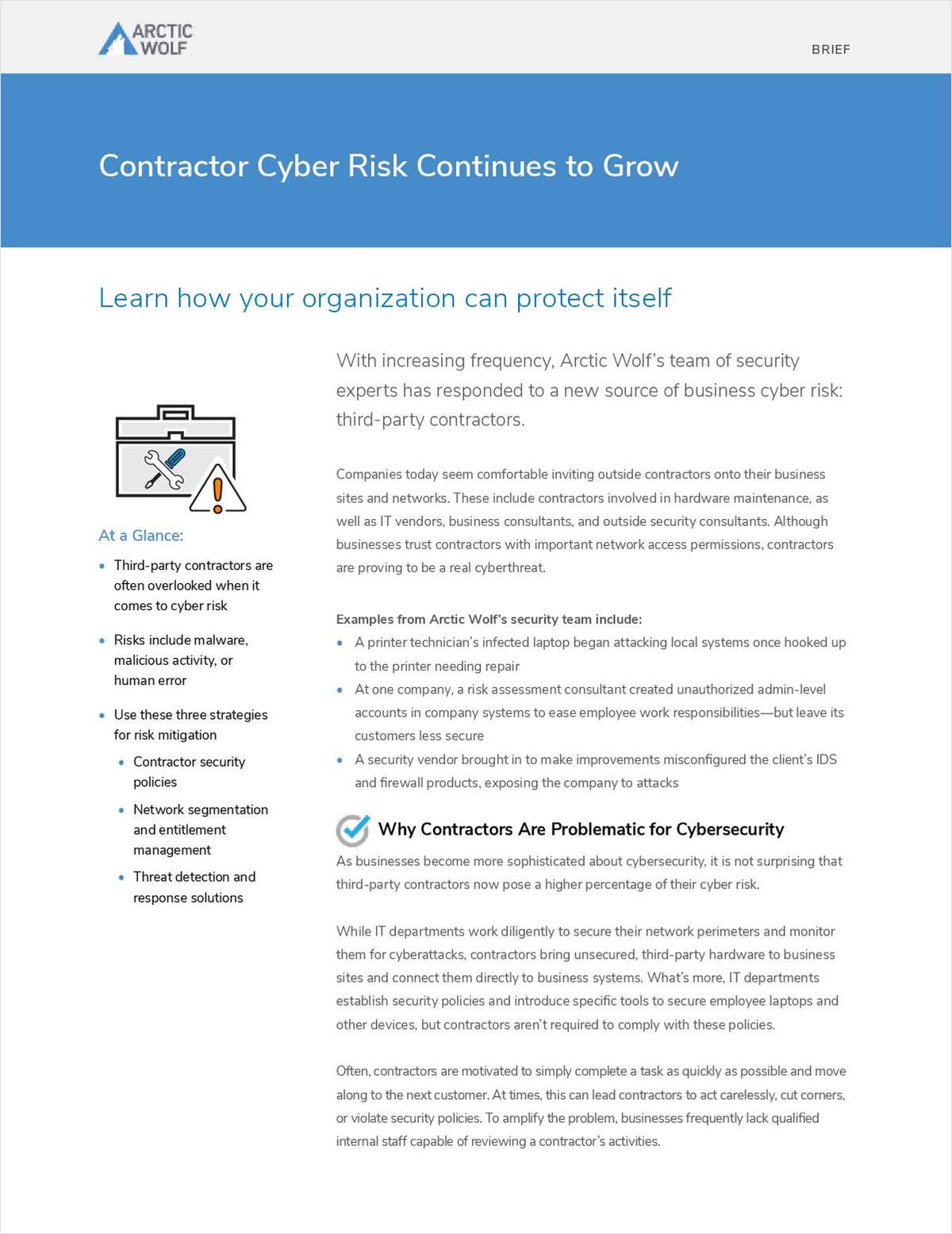 Contractor Cyber Risk Continues to Grow