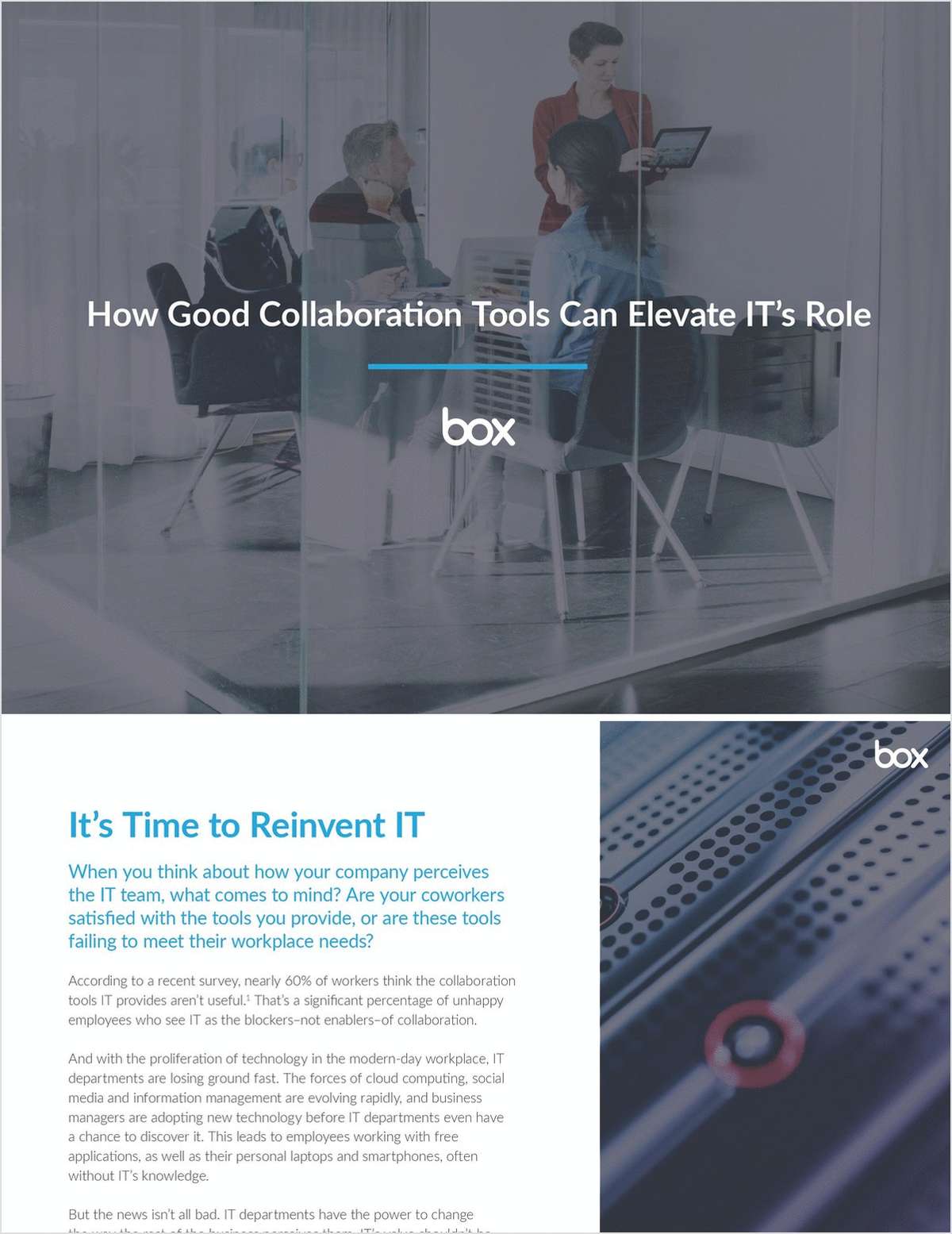 How Good Collaboration Tools Can Elevate IT's Role