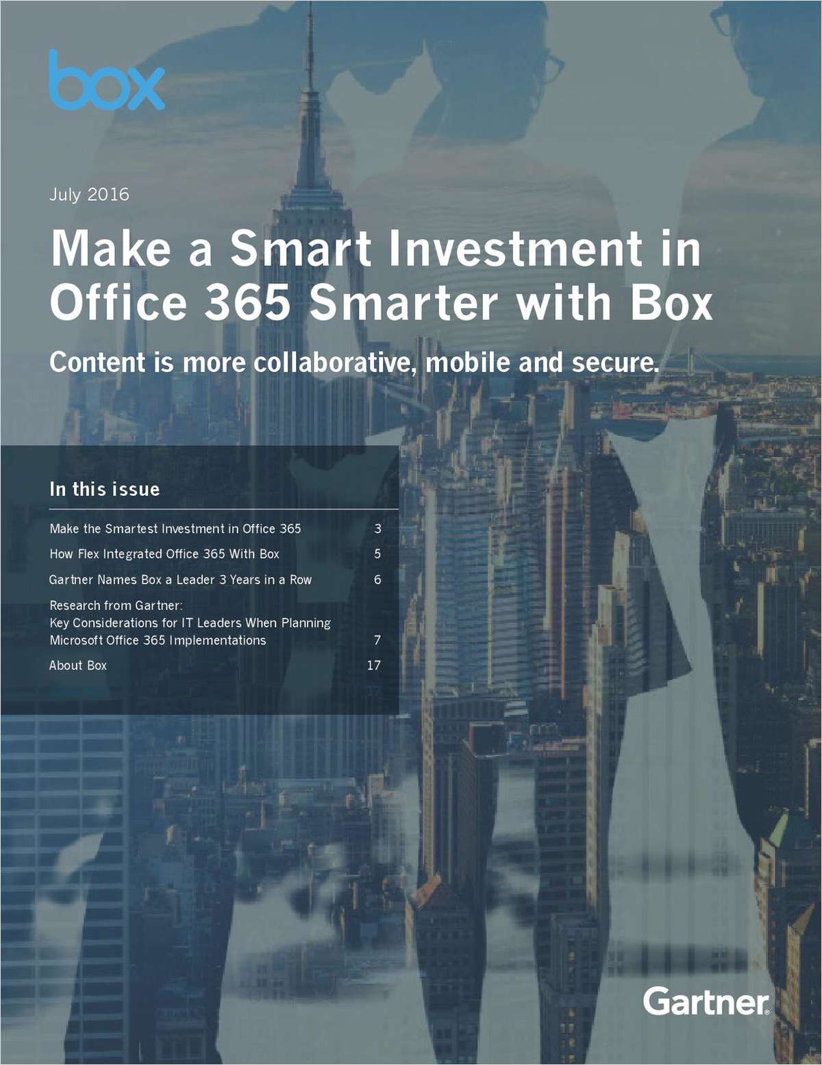 Make a Smarter Investment in Office 365 Smarter with Box