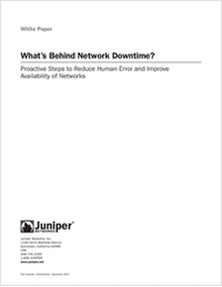 Discover What's Behind Network Downtime?