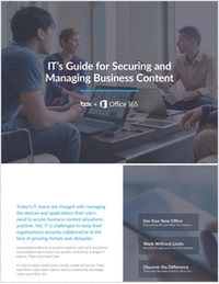 IT's Guide for Securing and Managing Business Content