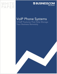 3 VoIP Features That Help Manage Your Business Remotely
