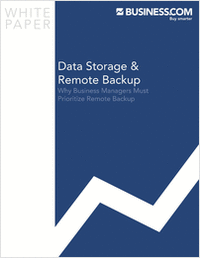 Guide to Preventing Catastrophic Failures & Data Loss by Using Remote Backup Systems