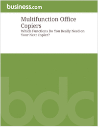 Multifunction Office Copiers:  Which Functions Do You Really Need on Your Next Copier?