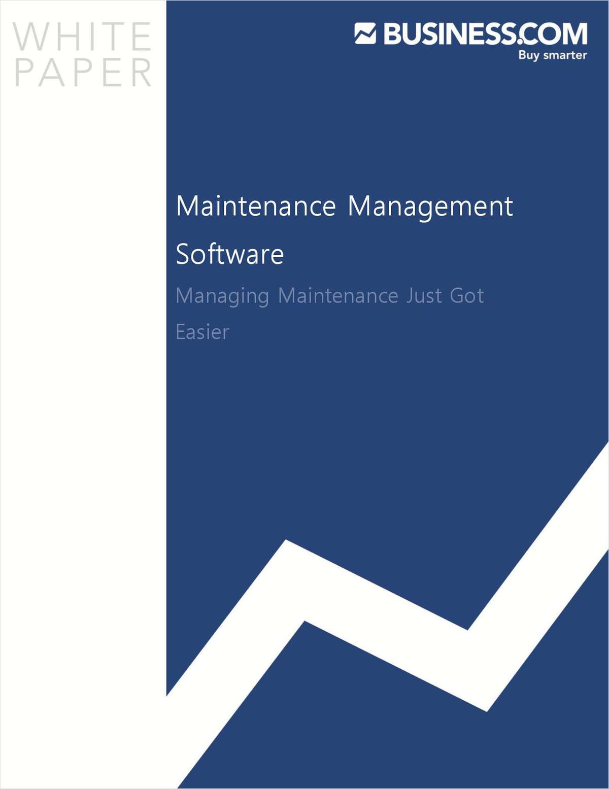 Maintenance Management Software:  Managing Maintenance Just Got Easier