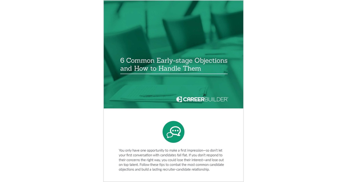 6 Common Early-stage Hiring Objections and How to Handle Them