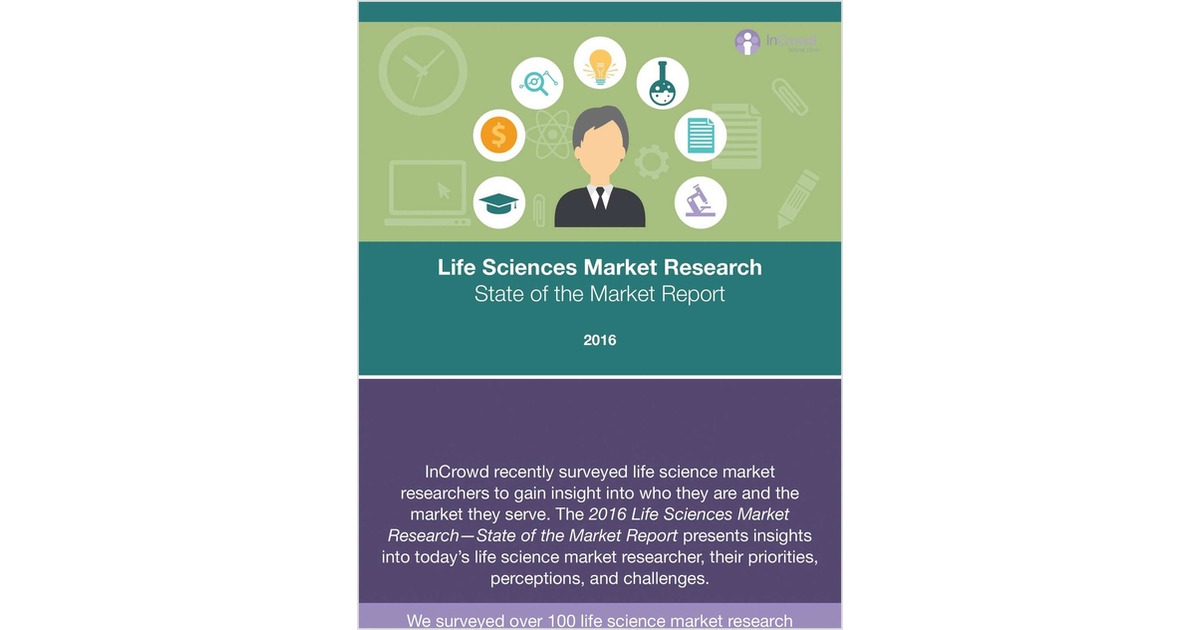 State of the Market Report: Life Sciences Market Research