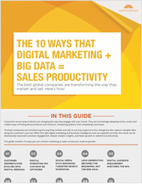 The 10 Ways That Digital Marketing + Big Data = Sales Productivity