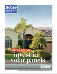 How to Invest in Solar Panels - a Free Downloadable Lesson from the Editors of ThisOldHouse.com