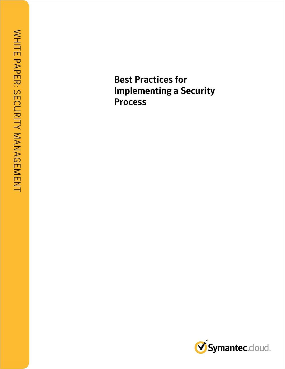 Best Practices for Implementing a Security Process