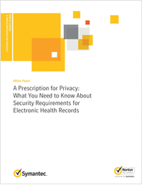 The New Prescription for Privacy