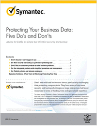 Protecting Your Business Data: Five Do's and Don'ts for SMBs