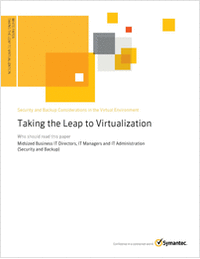Taking the Leap to Virtualization