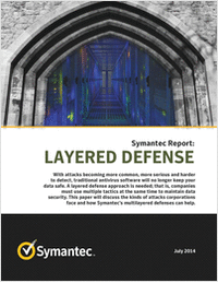 Symantec Report: Layered Defense