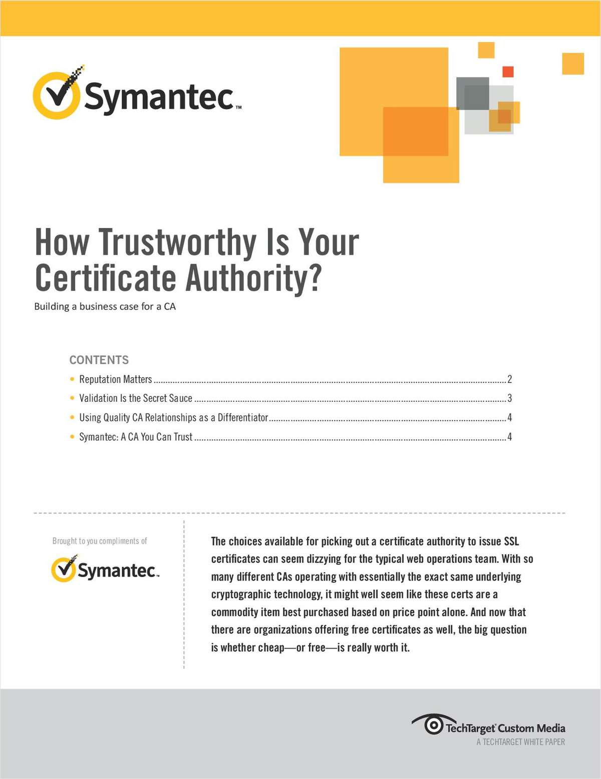 How Trustworthy Is Your Certificate Authority?