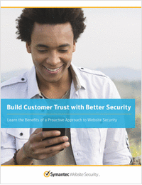 Build Customer Trust with Better Security