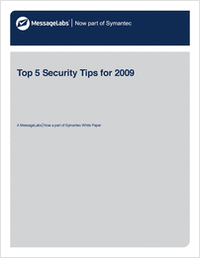 Top 5 Tips for Email and Web Security