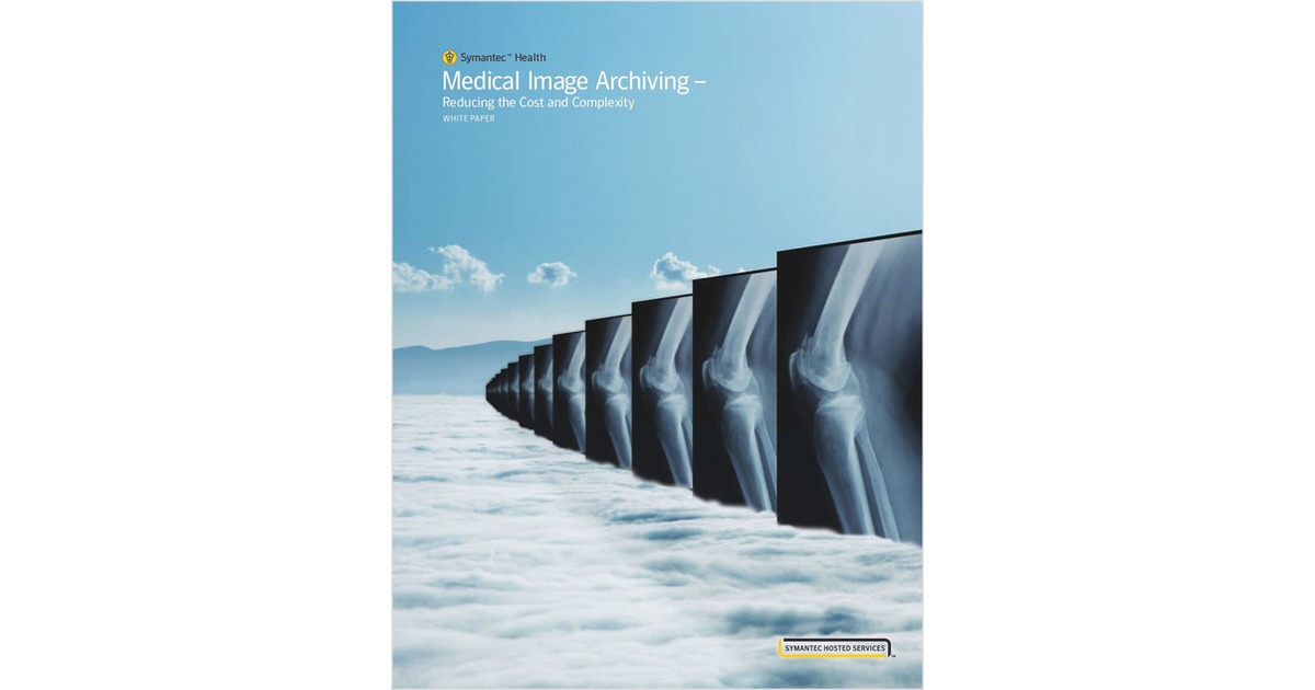 Medical Image Archiving – Reducing the Cost and Complexity