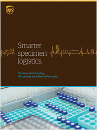 UPS Smarter Specimen Logistics