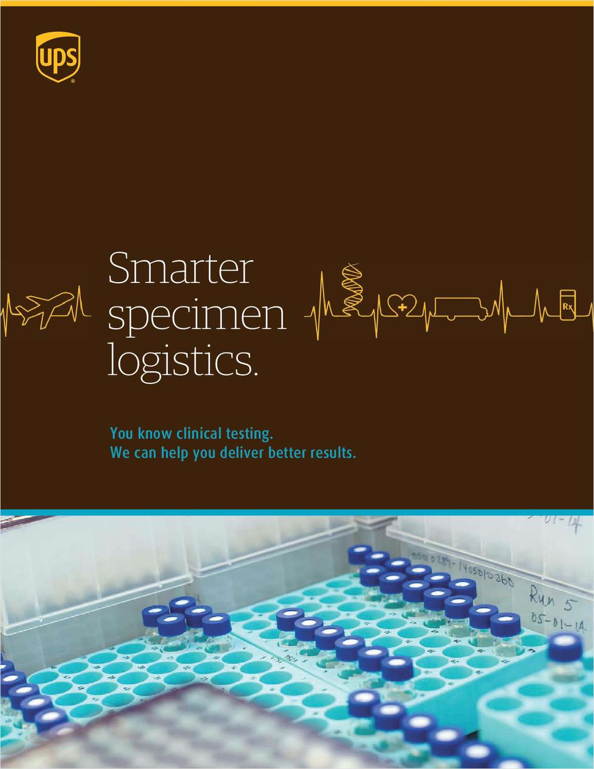 UPS Smarter Specimen Logistics
