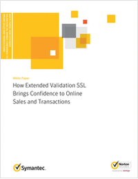 How Extended Validation SSL Brings Confidence to Online Sales and Transactions
