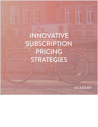 Innovate Your Subscription Pricing Strategies