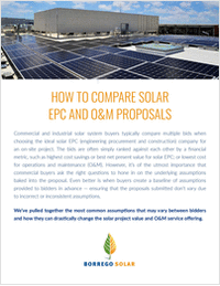 How To Compare Solar EPC and O&M Proposals