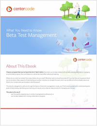 What You Need to Know: Beta Test Management