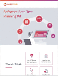 Software Beta Test Planning Kit