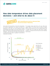 How Data Temperature Drives Data Placement Decisions--and What to Do About It