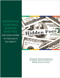 Understand Your Small Business 401(k) Fees