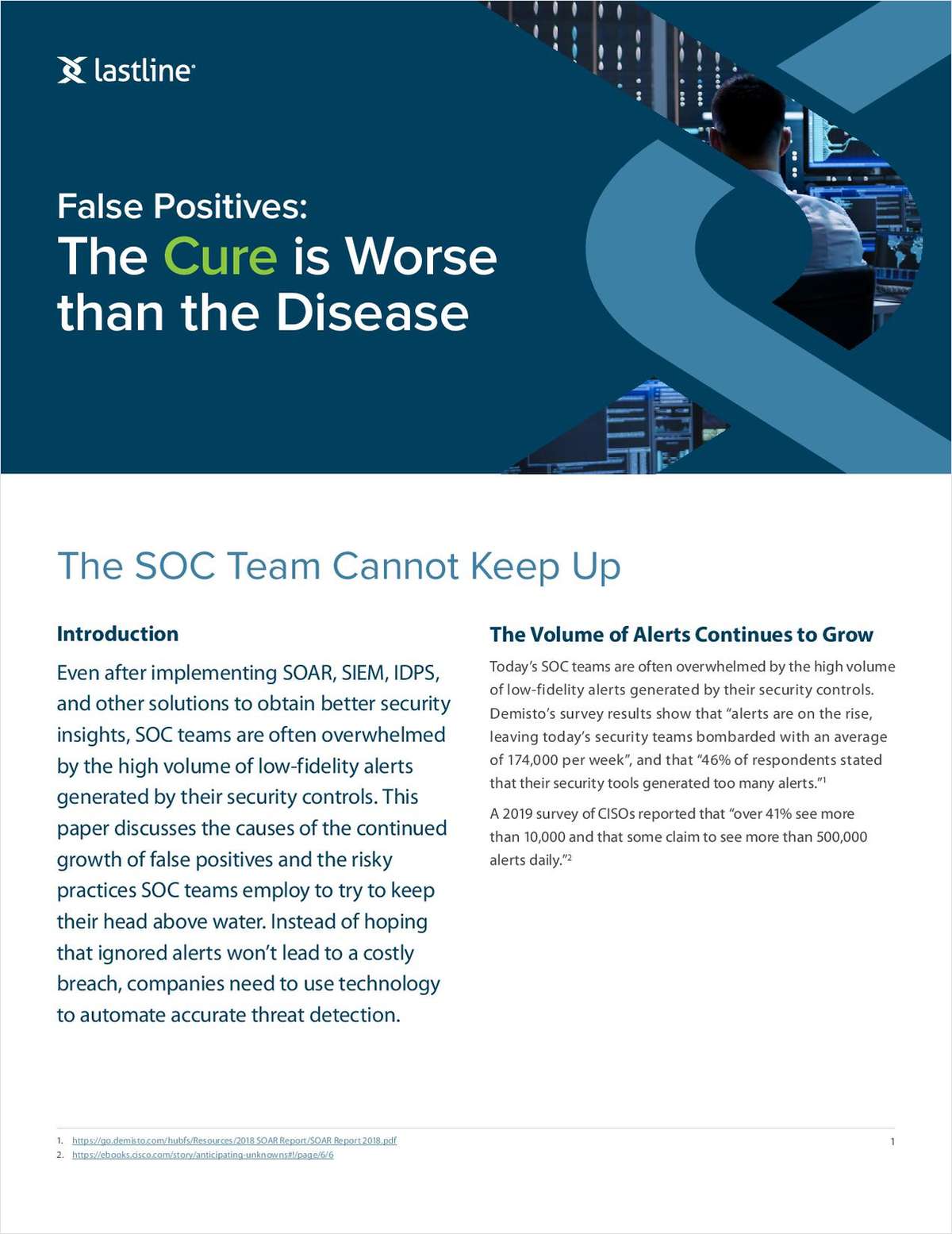 False Positives:  The Cure is Worse  than the Disease