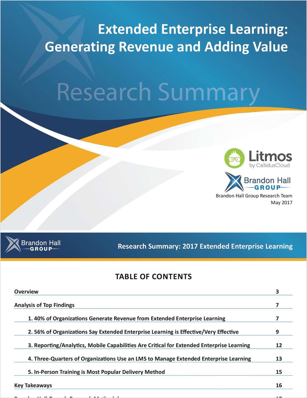 Extended Enterprise Learning: Generating Revenue and Adding Value